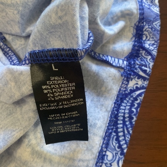 Arheletic Dress with cotton spandex blend racer backL - Picture 4 of 4